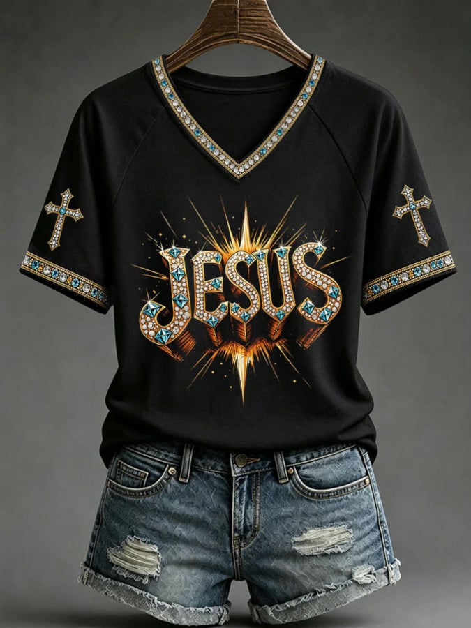 Women'S Faith Print T-Shirt