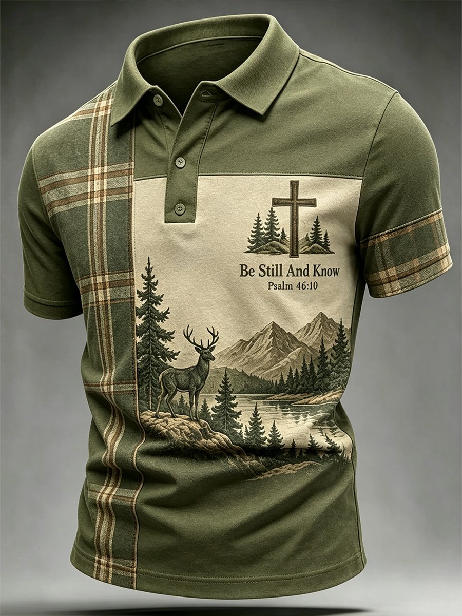 Men's Faith Short-Sleeve Polo Shirt