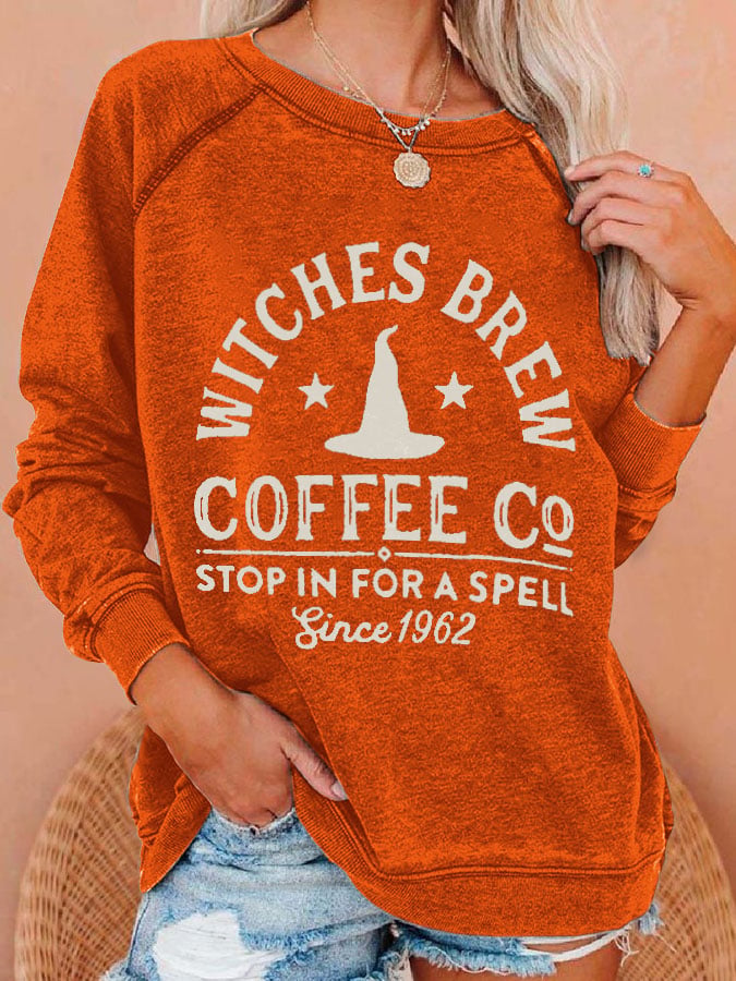 Fashion Print Long Sleeve Sweatshirt