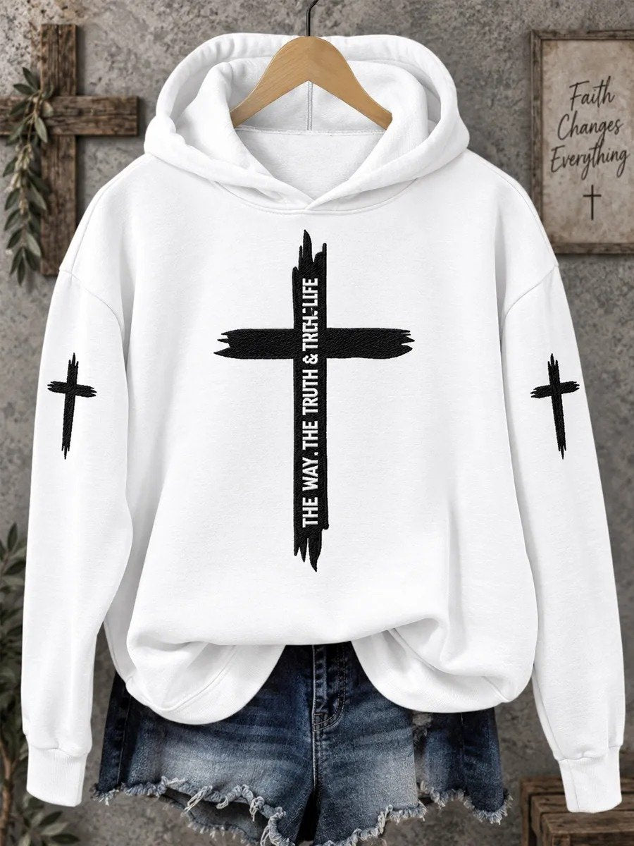 Women's Faith Cross Hoodie