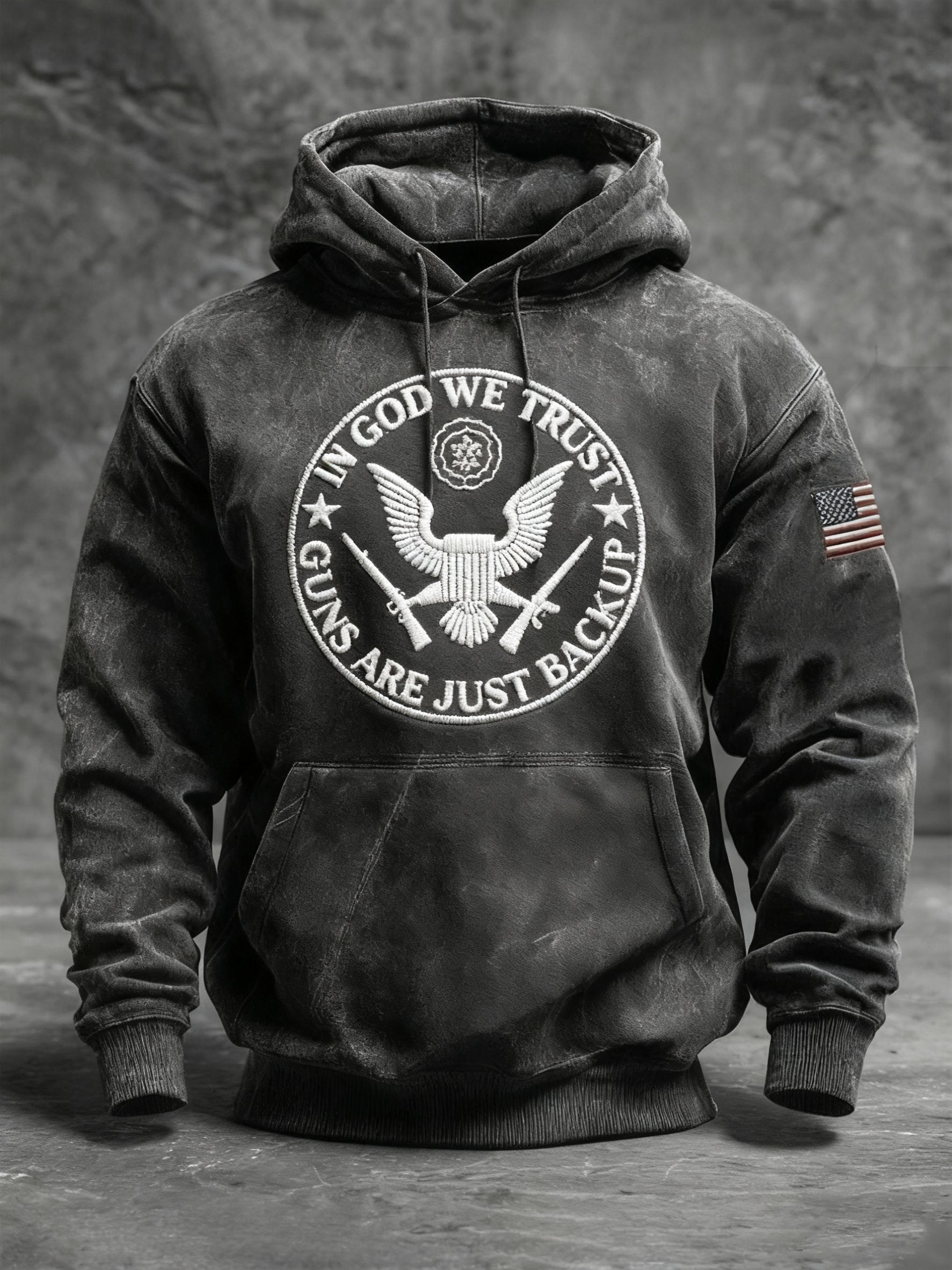 Men's Jesus Vintage Hoodie