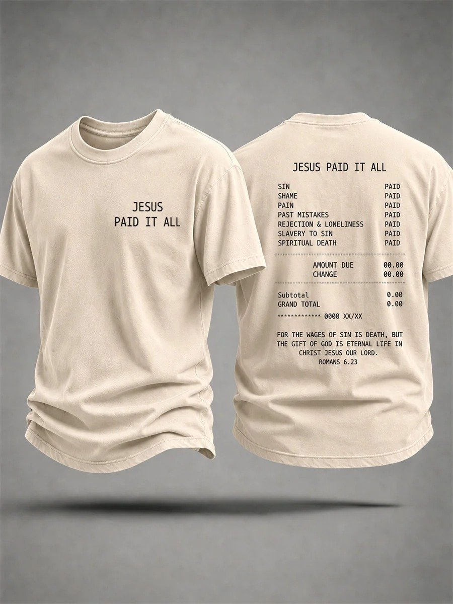 Men's"Faith Casual T-shirt