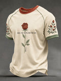 Men's 'The Way, The Truth, And The Life' Printed Casual Tops