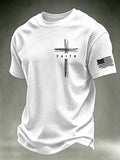 Men's  “Faith” waffle knit T-shirts
