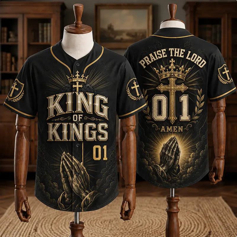 Faith Art Print Baseball Shirt