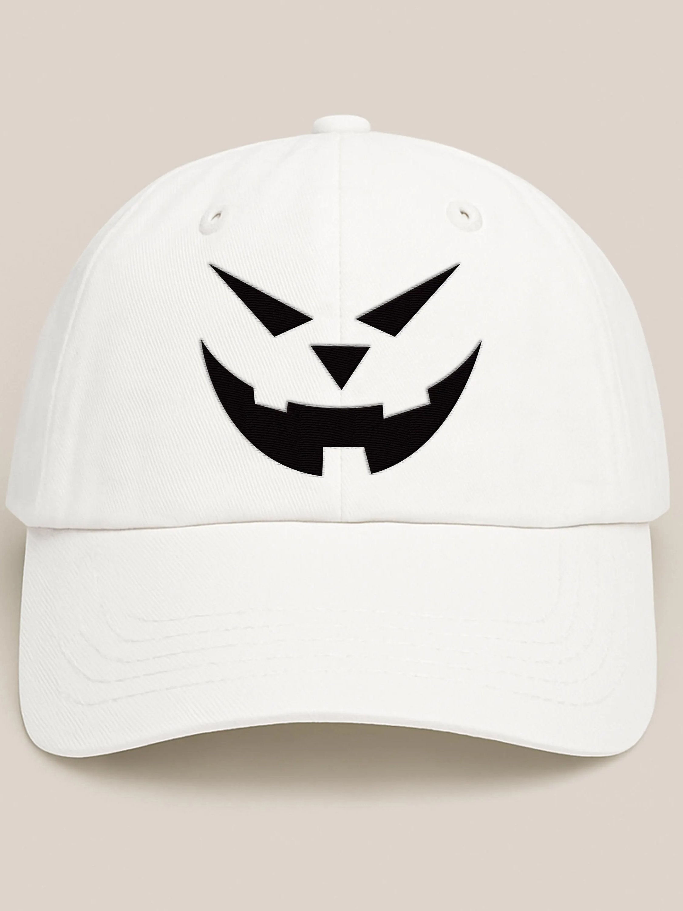 Unisex Halloween Pumpkin Face Printed Hat