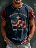 Men's American 250th Anniversary Print Top