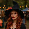Halloween Elegant Gothic Witch Hat
