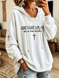 Women's God's Got A Plans Mine Was Terrible Faith Print Top