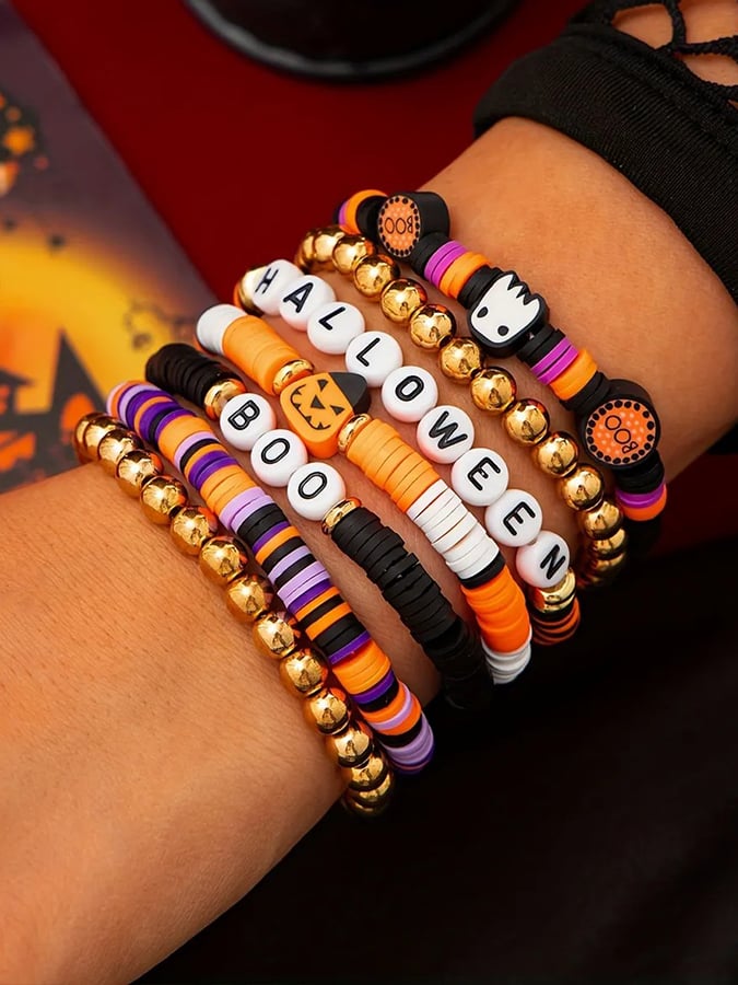 Halloween Pumpkin Bracelet