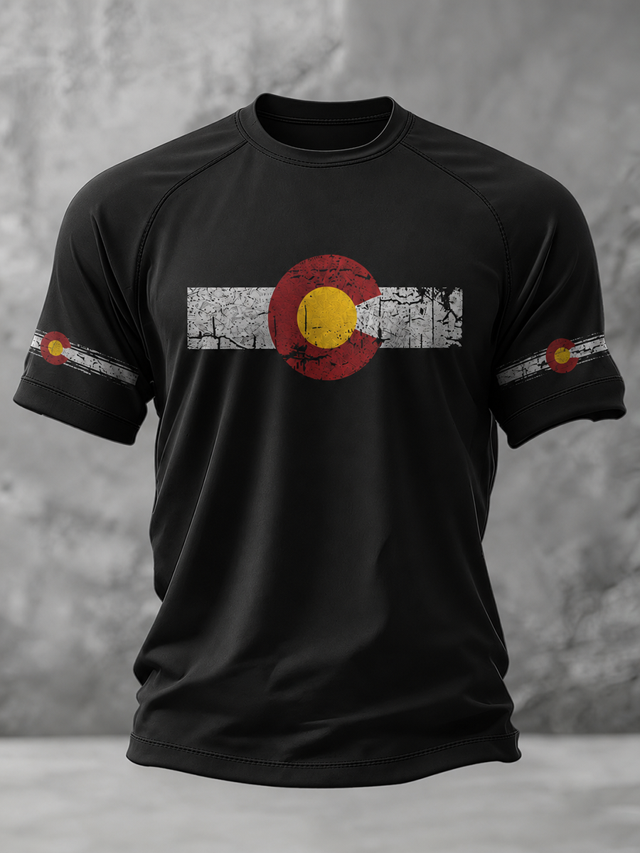 Men's Retro Honoring Our Fallen Heroes Three Firefighters Lost. Never Forgotten Print T-Shirt