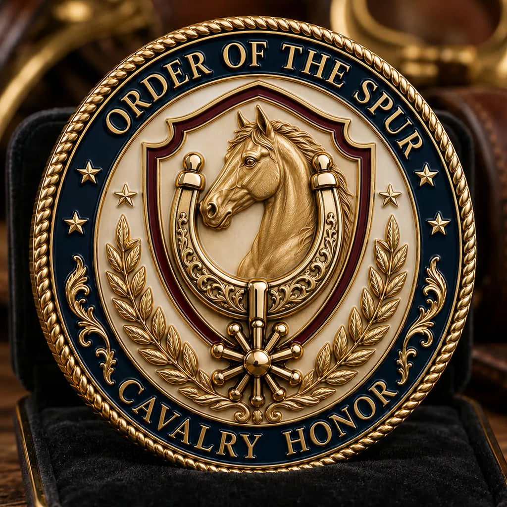 Spur Ride Commemorative Metal Medal