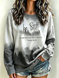 Women's   Faith  Print Top