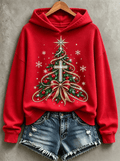 Women's Casual Printed Hoodie