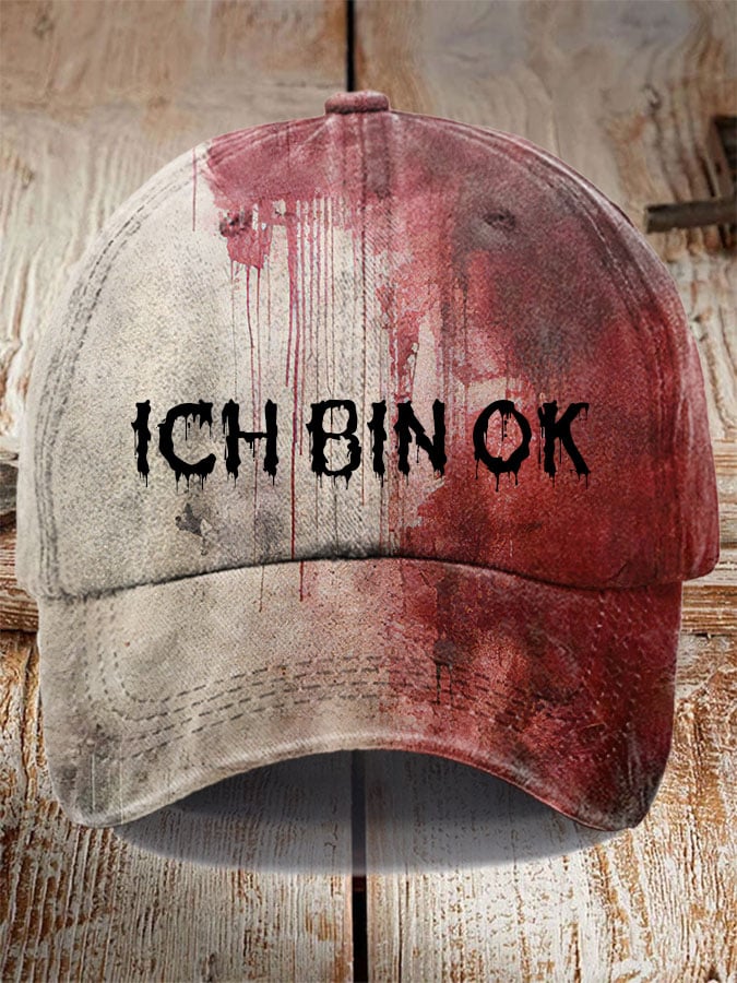 Unisex Halloween I’m Ok Printed Hat