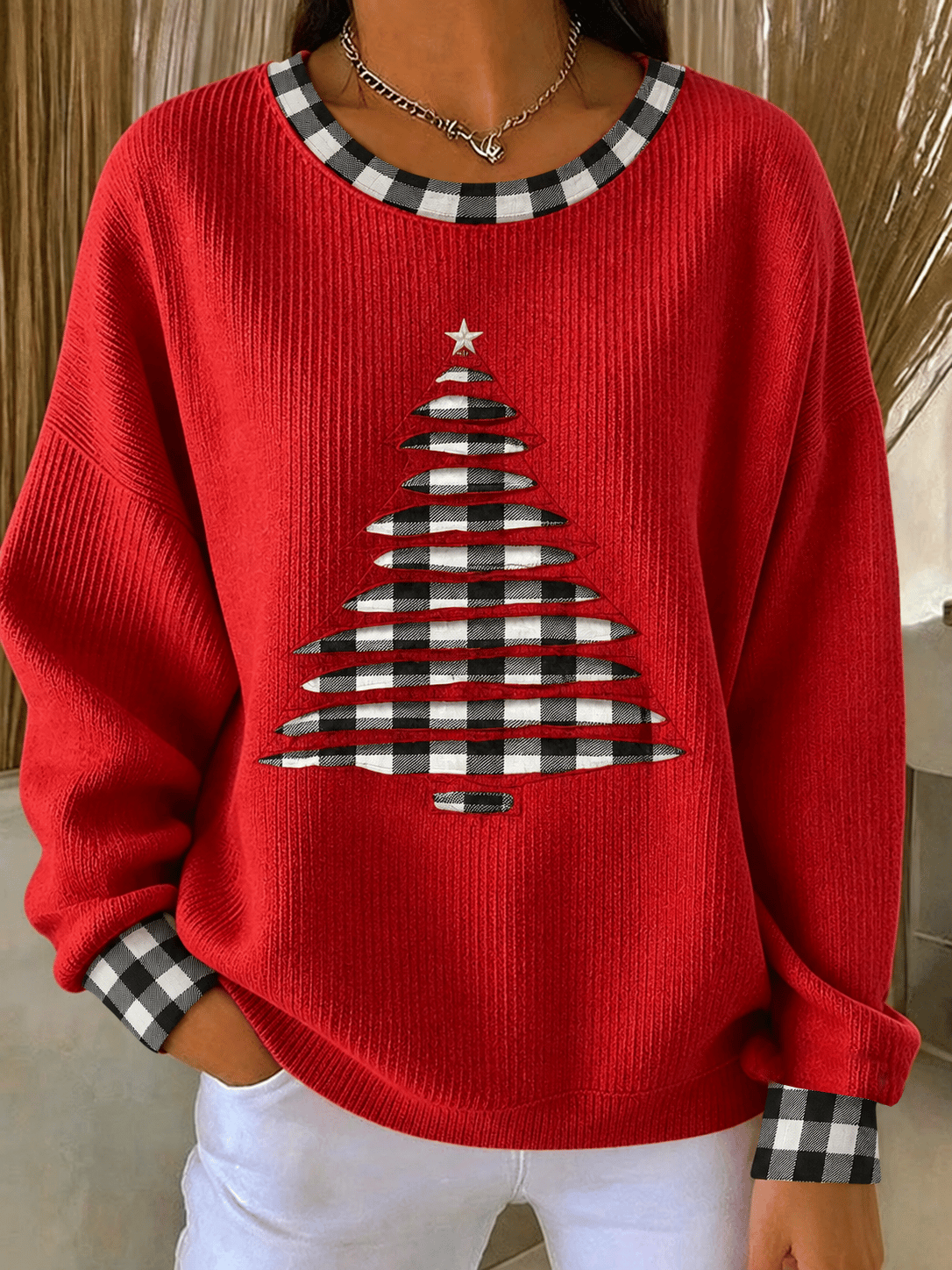 Women's Casual Printed Sweatshirt