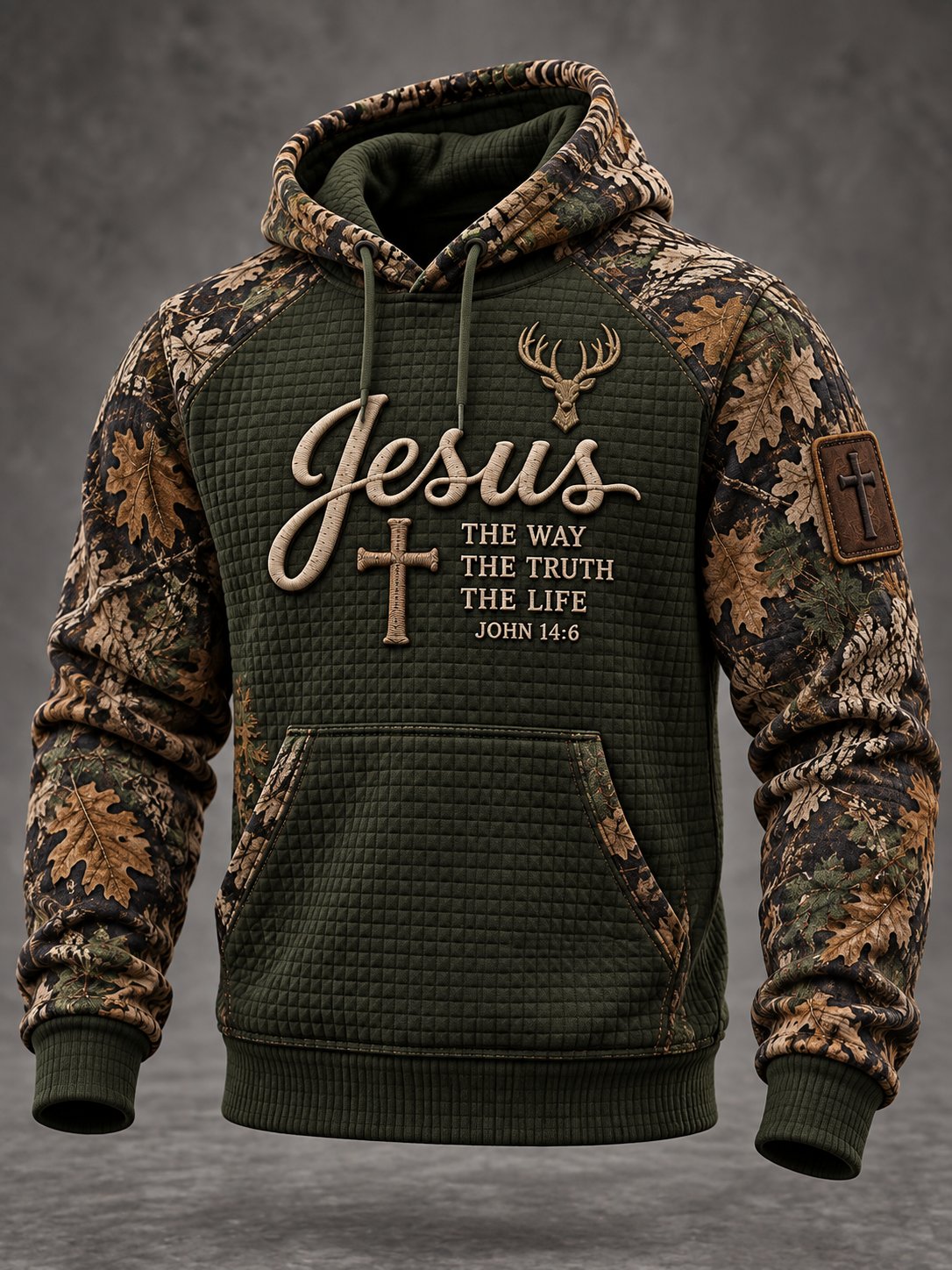 Men'S Casual Faith Graphic Casual Top