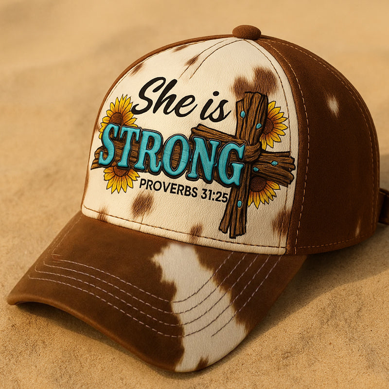 Christian Faith Printed Casual Hat