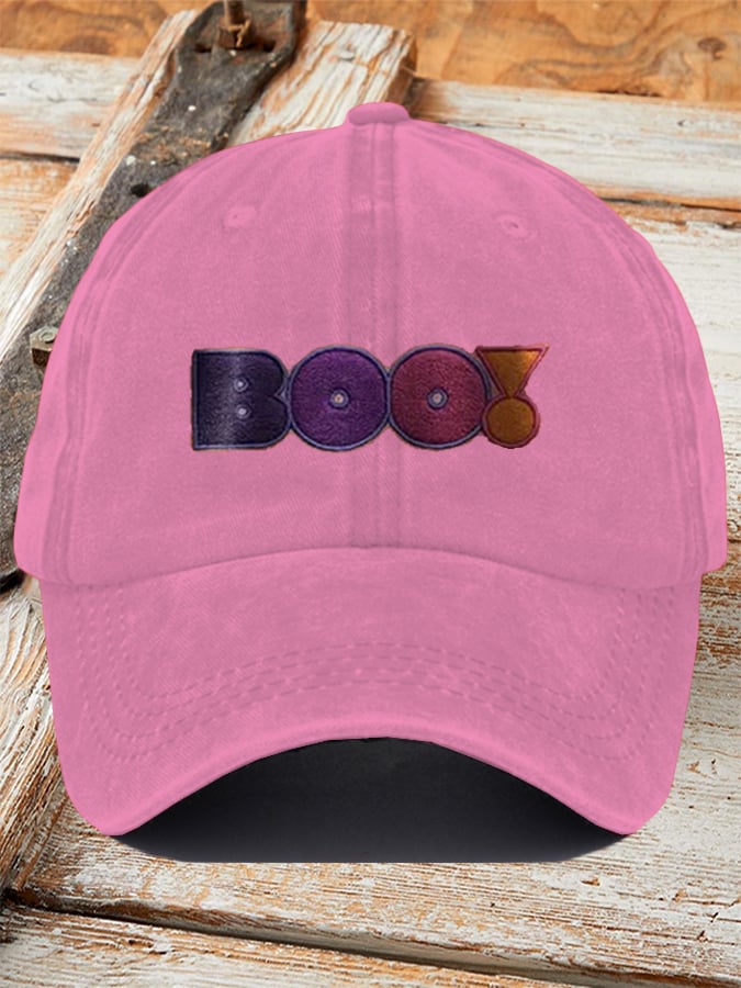 Pumpkin Print Baseball Cap