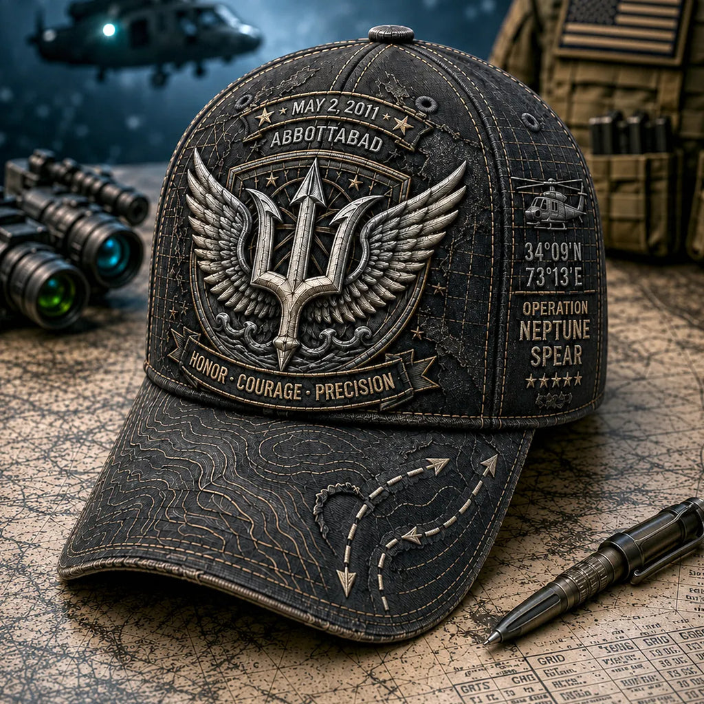 Military Heritage  Veteran Tribute Cap Premium Tactical Baseball Hat