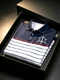 Men's Faith Cross-Print Polo Shirt