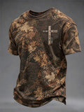Men's Veteran Casual Printed Shirt