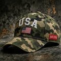US Camouflage Art Print Casual Baseball Cap