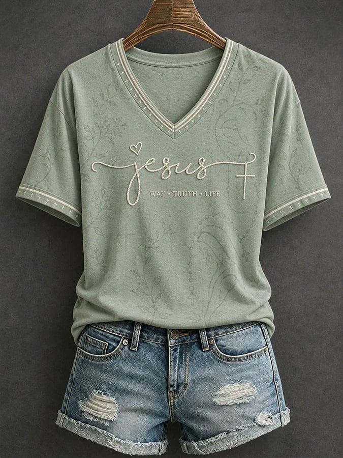 Women'S Jesus Way Truth Life T-Shirt