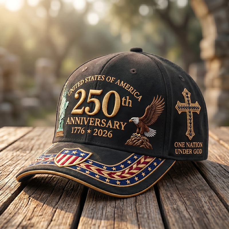 United States 250th Anniversary Commemorative Cap