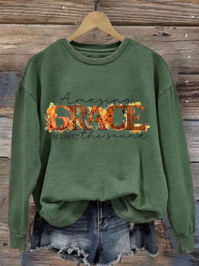 Women's Fall Jesus Sweatshirt