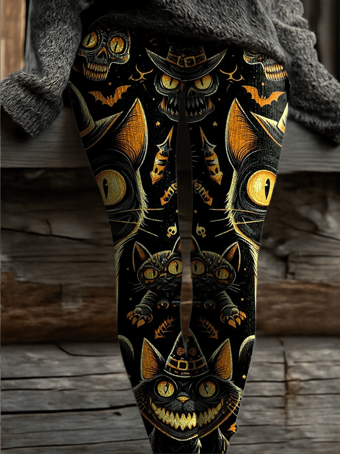 Women's Halloween Print Leggings