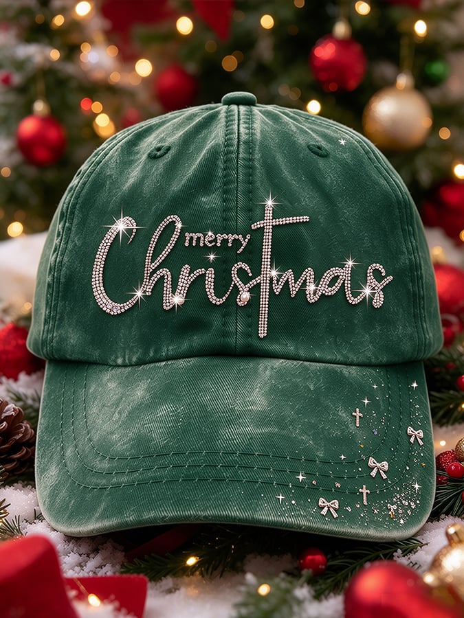 Christmas-Themed Unisex Printed Hat