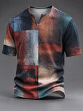 Men's Vintage Faith Faux-Linen T-shirt