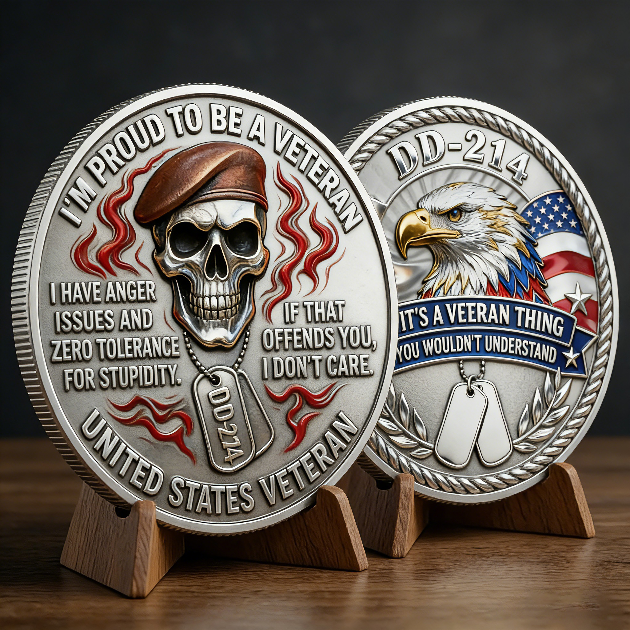 🔥New Year Sale 50% OFF🪙 DD-214 Veteran Edition Commemorative Metal Medal