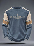 Men's Be Still And Know Waffle Top