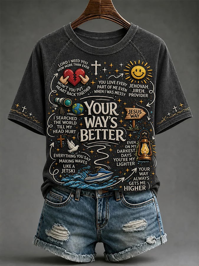 Women'S Faith Print T-Shirt