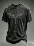 Men's Retro Print Short-Sleeve T-Shirt