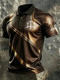 Men's Faith Print Casual Short-Sleeve T-Shirt