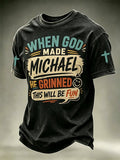 Men's Faith Print Short-Sleeve T-Shirt