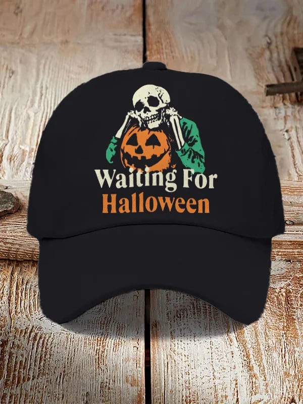 Halloween Print Baseball Cap
