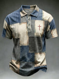 Men's Retro Faith Short-Sleeve Polo Shirt