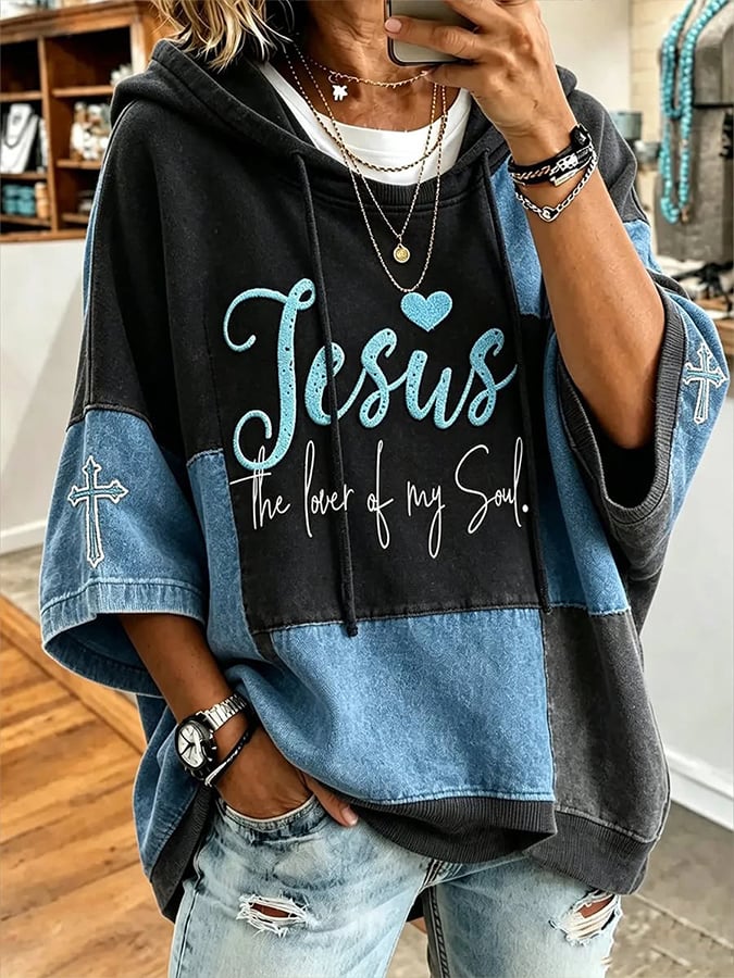 Women's   Faith  Print Top