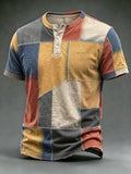 Men's Vintage Faith Henley T-Shirt