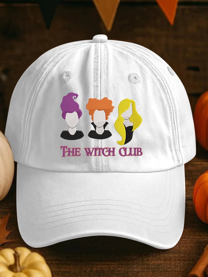 Unisex Magical The Witch Club Printed Hat