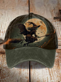 Witch Halloween Print Baseball Cap