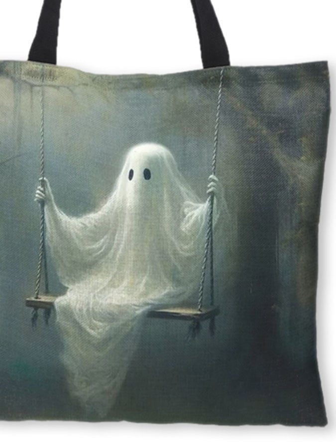 Halloween Ghost Print Bag