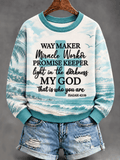 Women's Christian Waymaker Regular Sweatshirt