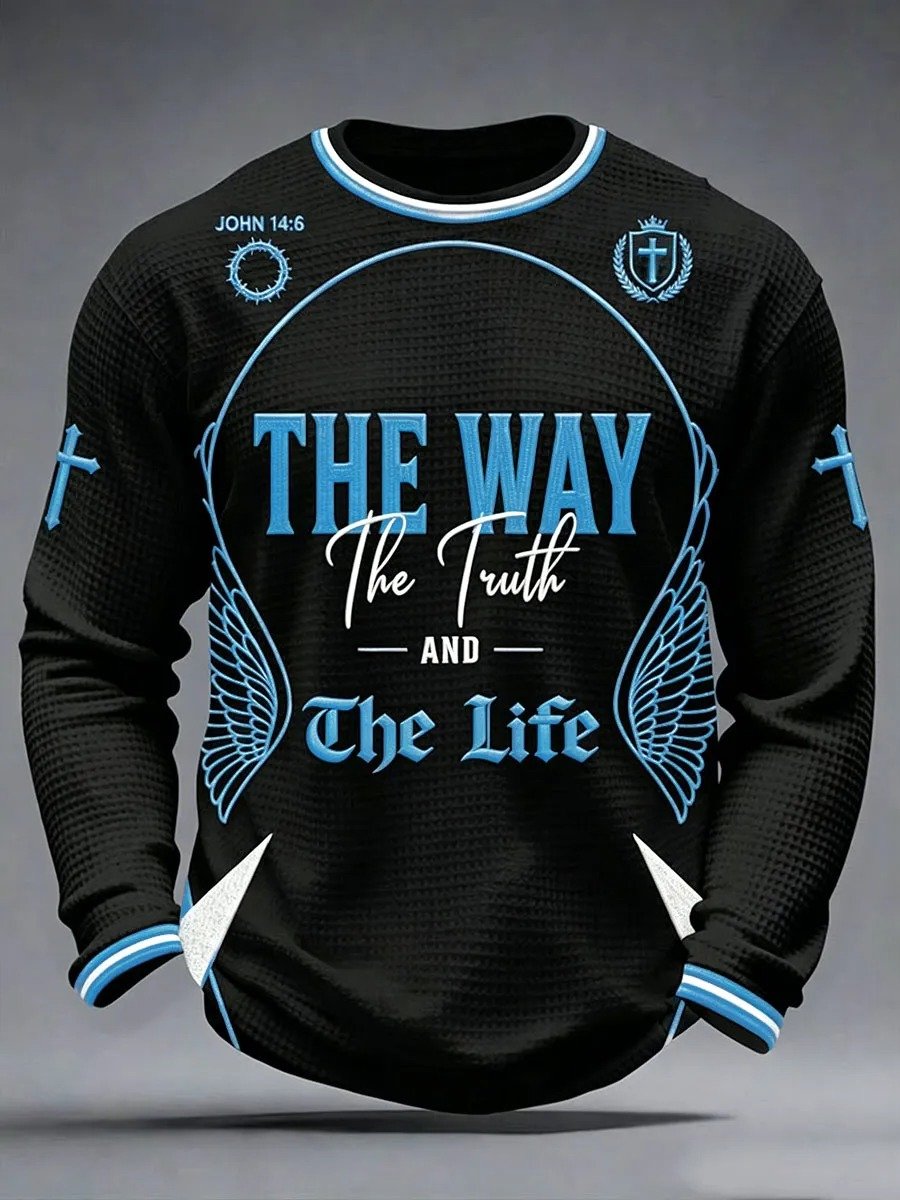 Men's Faith Print Top