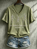 Women's Halloween Print Casual T-Shirt