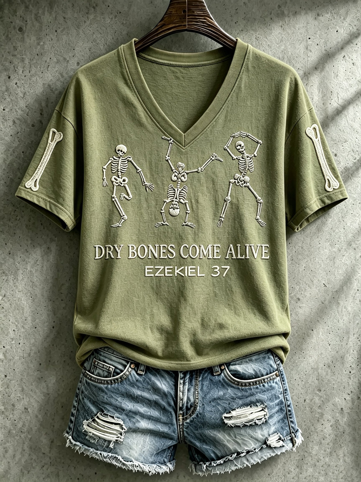 Women's Halloween Print Casual T-Shirt